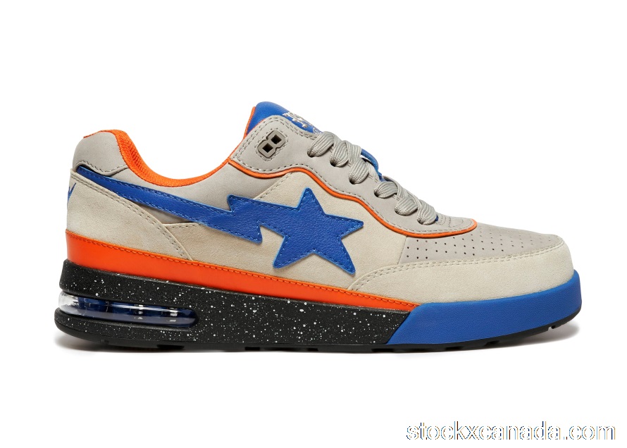 CA A Bathing Ape Bape Road Sta Beige Suede