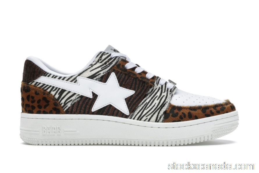 CA A Bathing Ape Bape Sta Low Animal Mix