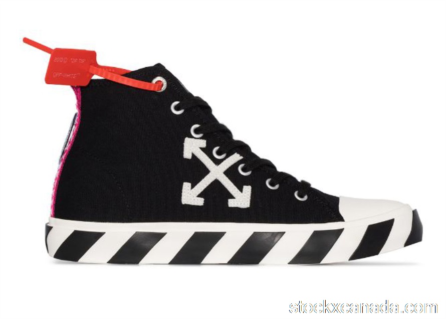 CA Arrow Canvas Mid Top Black OMIA119S20D330381001