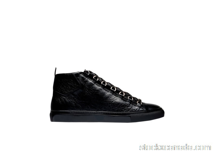 CA Balenciaga Arena High Black Leather 341760WAD401000