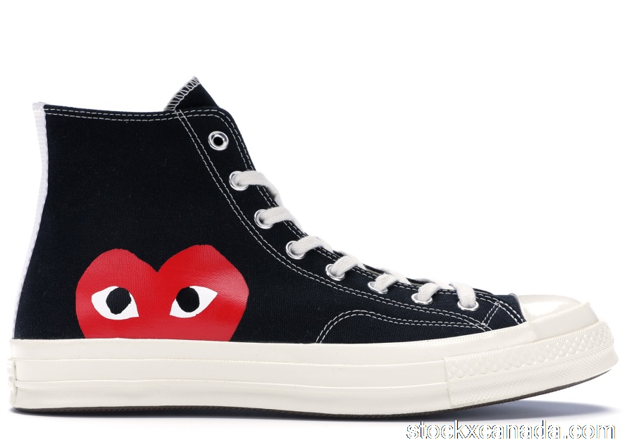 CA Converse Chuck Taylor All-Star 70 Hi Comme des Garcons PLAY Black 150204C