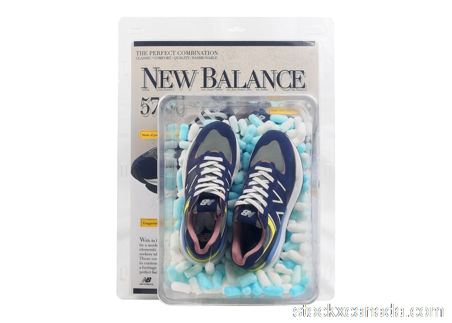 CA New Balance 57/40 DAHOOD Navy Grey Yellow (W) (Special Box) W5740GC