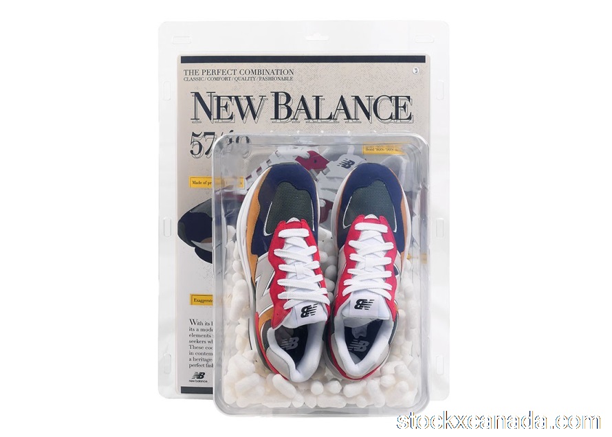 CA New Balance 57/40 DAHOOD Tan Red Navy (Special Box) M5740GD