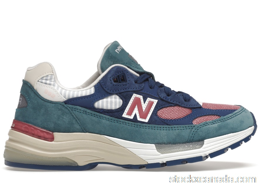 CA New Balance 992 Blue Teal Rose M992NT