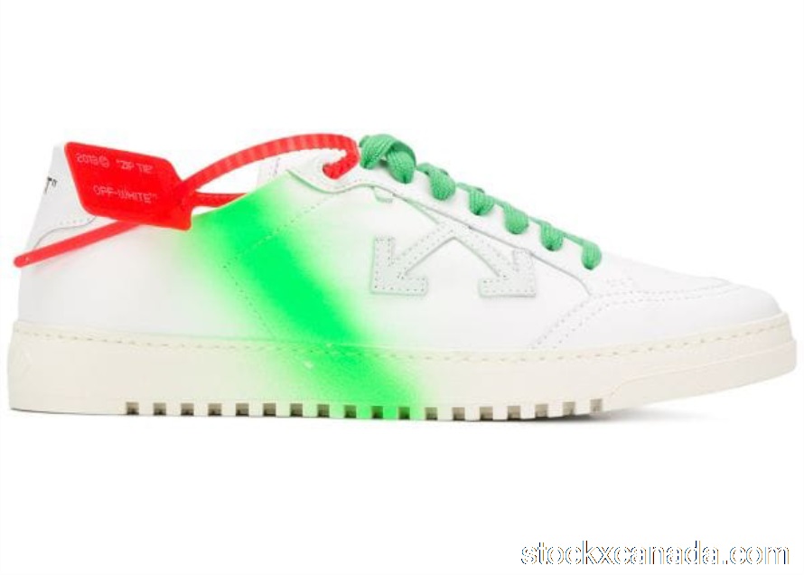 CA Off-White 2.0 Low Top Green Spray OMIA042S20D680430140