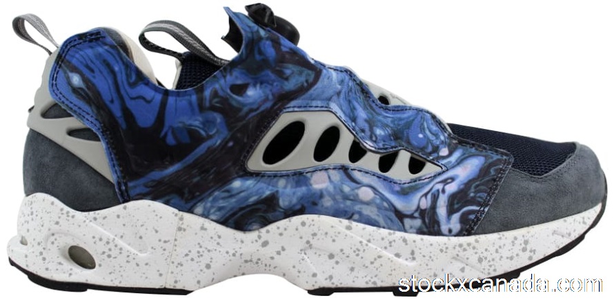 CA Reebok Garbstore Instapump Fury Road Blue/Graphite-Snowy Grey V65974