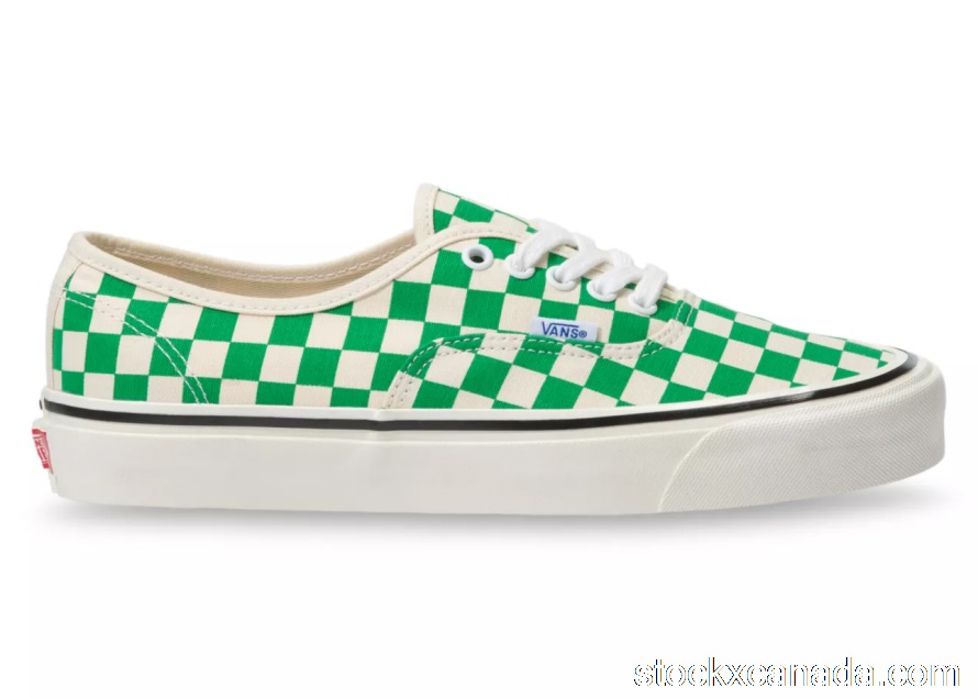 CA Vans Authentic 44 DX Anaheim Factory Emerald Checkerboard VN0A54F241H