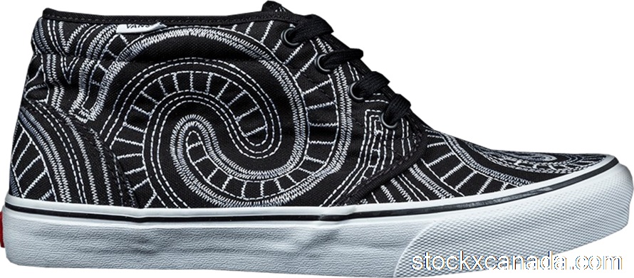 CA Vans Chukka Boot Supreme Spiral Black VN0SCVEFU