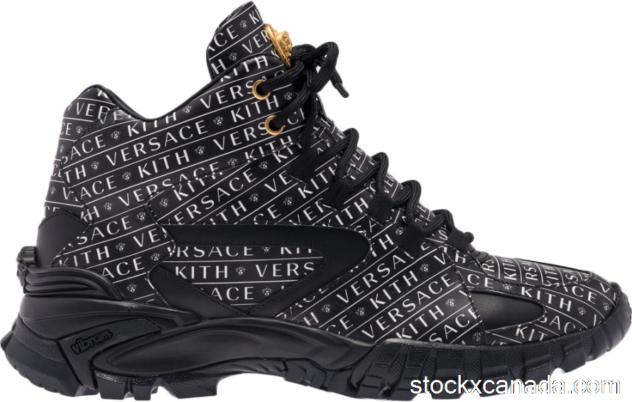 CA Versace Amico Trainer Mid x Kith Black VSDSU7403-DVK7G-DNWO