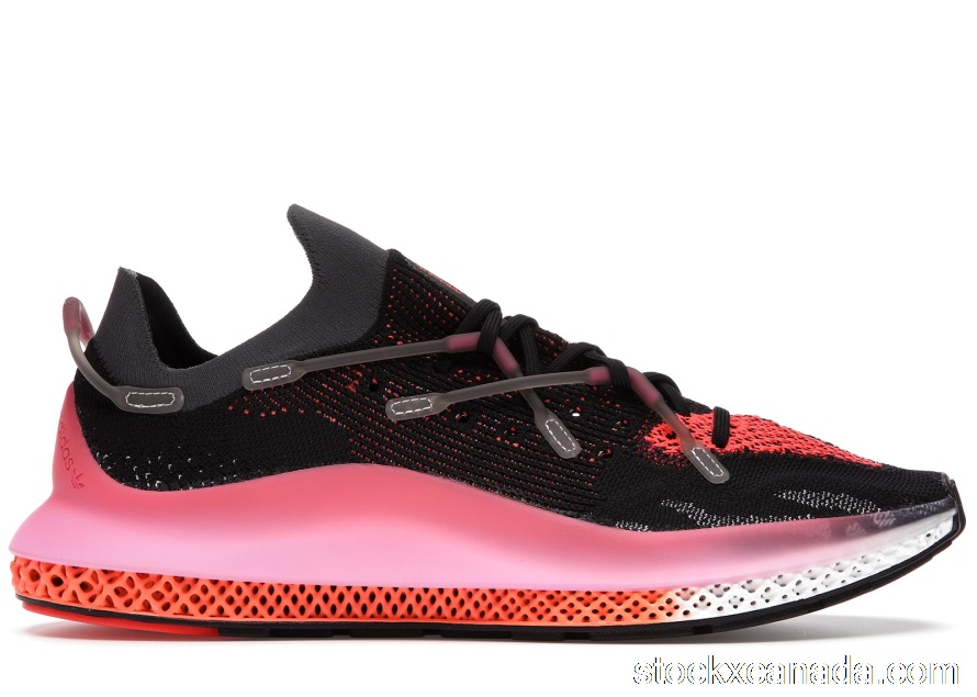 CA adidas 4D Fusio Black Pink Orange FX6131