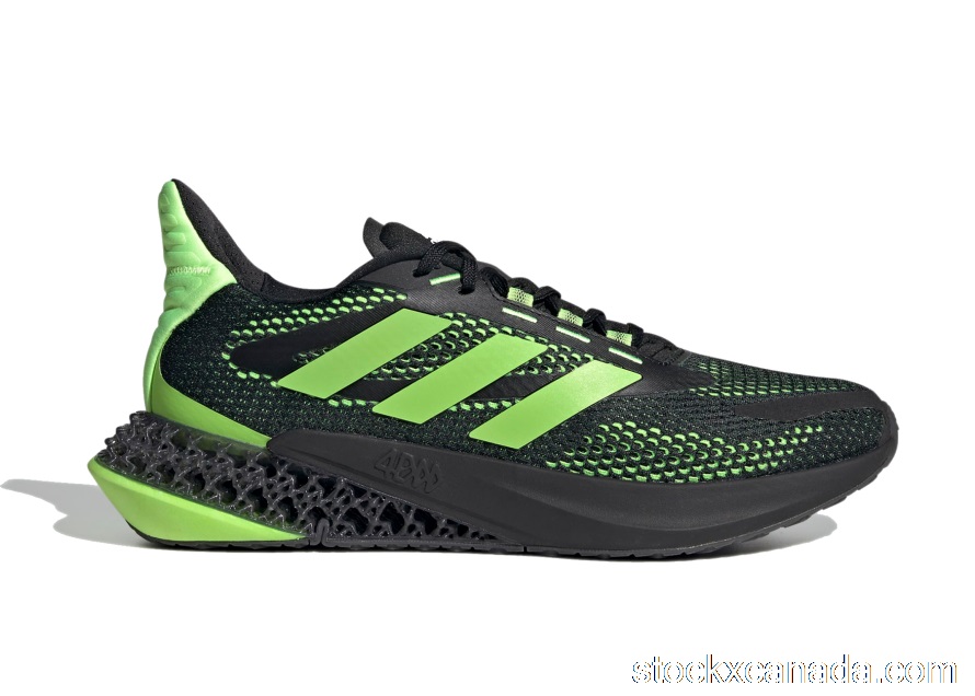 CA adidas 4DFWD Pulse Core Black Signal Green (Youth) GZ5464