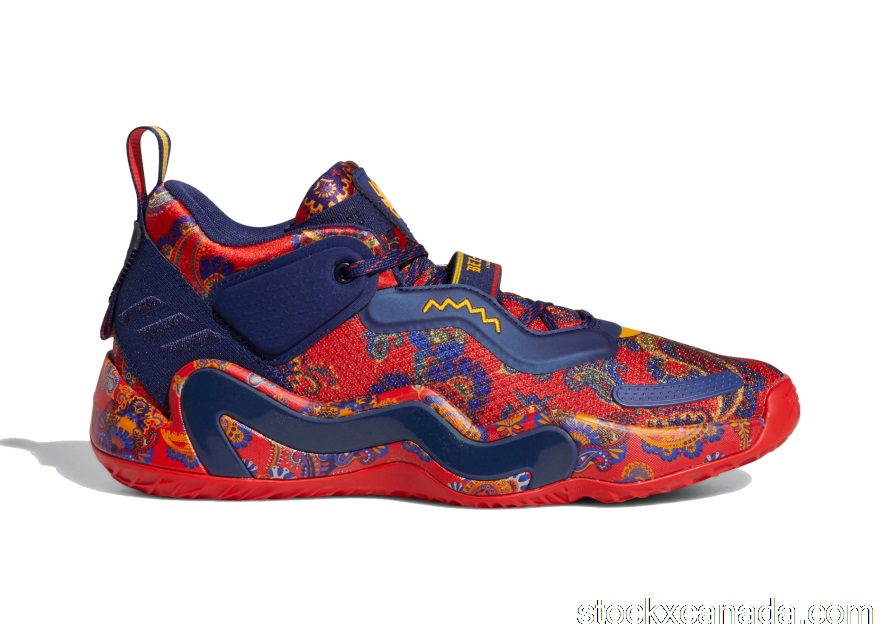 CA adidas D.O.N. Issue #3 Bel-Air Athletics Prep School Dark Blue GZ5527