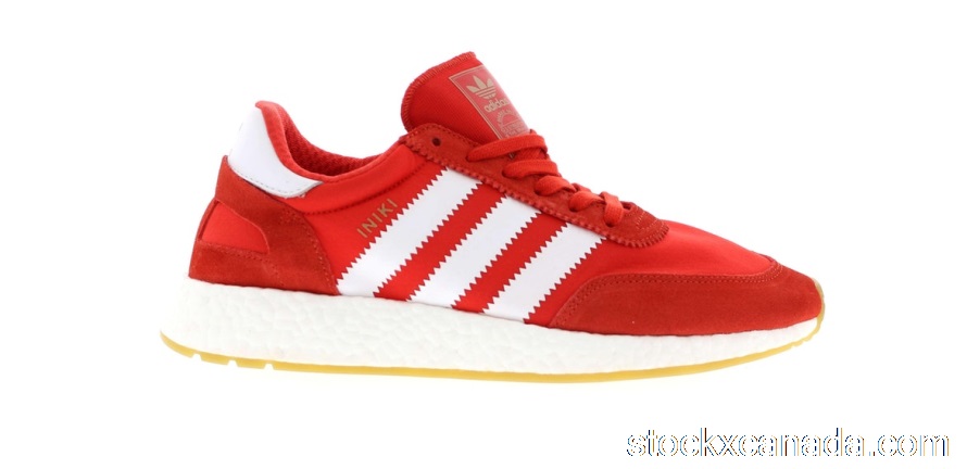 CA adidas Iniki Runner Red White BB2091