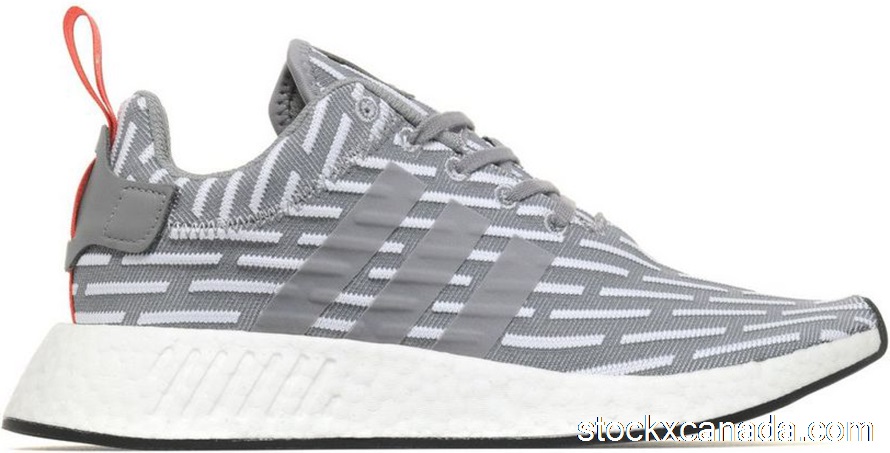 CA adidas NMD R2 JD Sports Grey Red