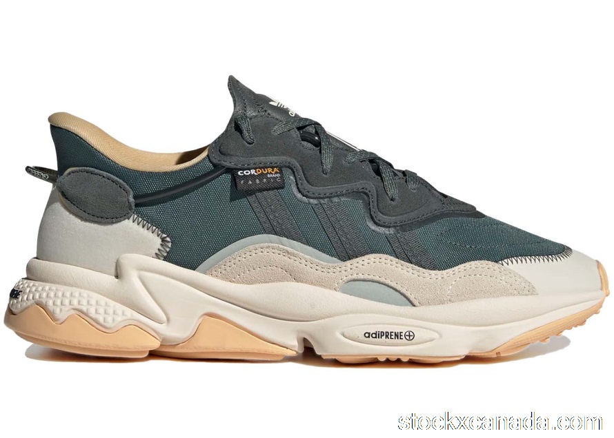 CA adidas Ozweego Cordura Legend Ivy Pulse Amber GZ2054