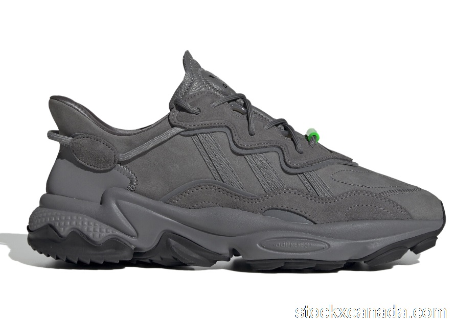 CA adidas Ozweego TR Grey Solar Green EE7001