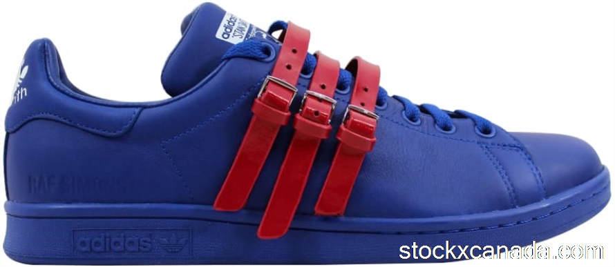 CA adidas Raf Simons Stan Smith Strap Royal Blue/Red AQ2723