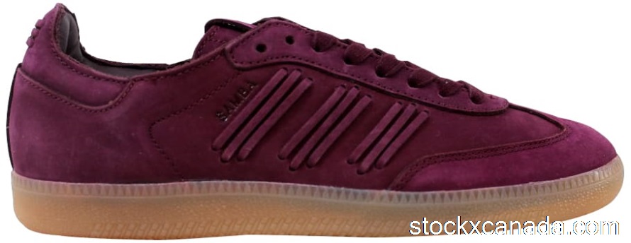 CA adidas Samba W Maroon/Maroon-Burgundy (W) BY2834