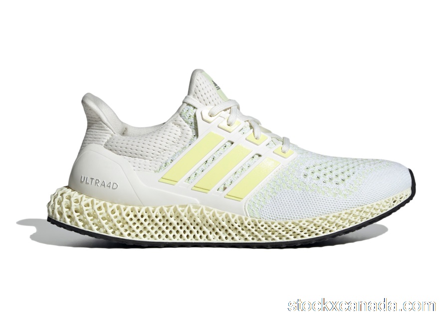 CA adidas Ultra 4D Core White Almost Lime GX6366