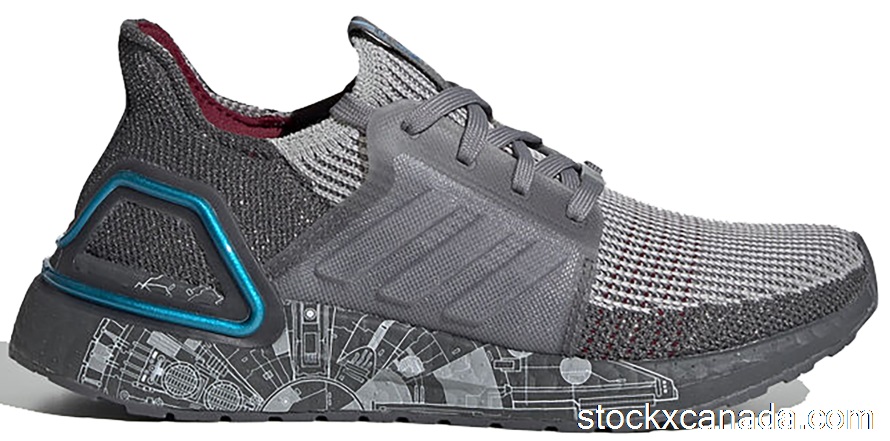 CA adidas Ultra Boost 19 Star Wars Millennium Falcon (GS) FW4230