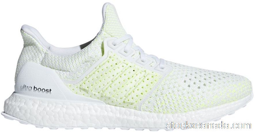 CA adidas Ultra Boost Clima Cloud White Shock Yellow (Youth) B43506